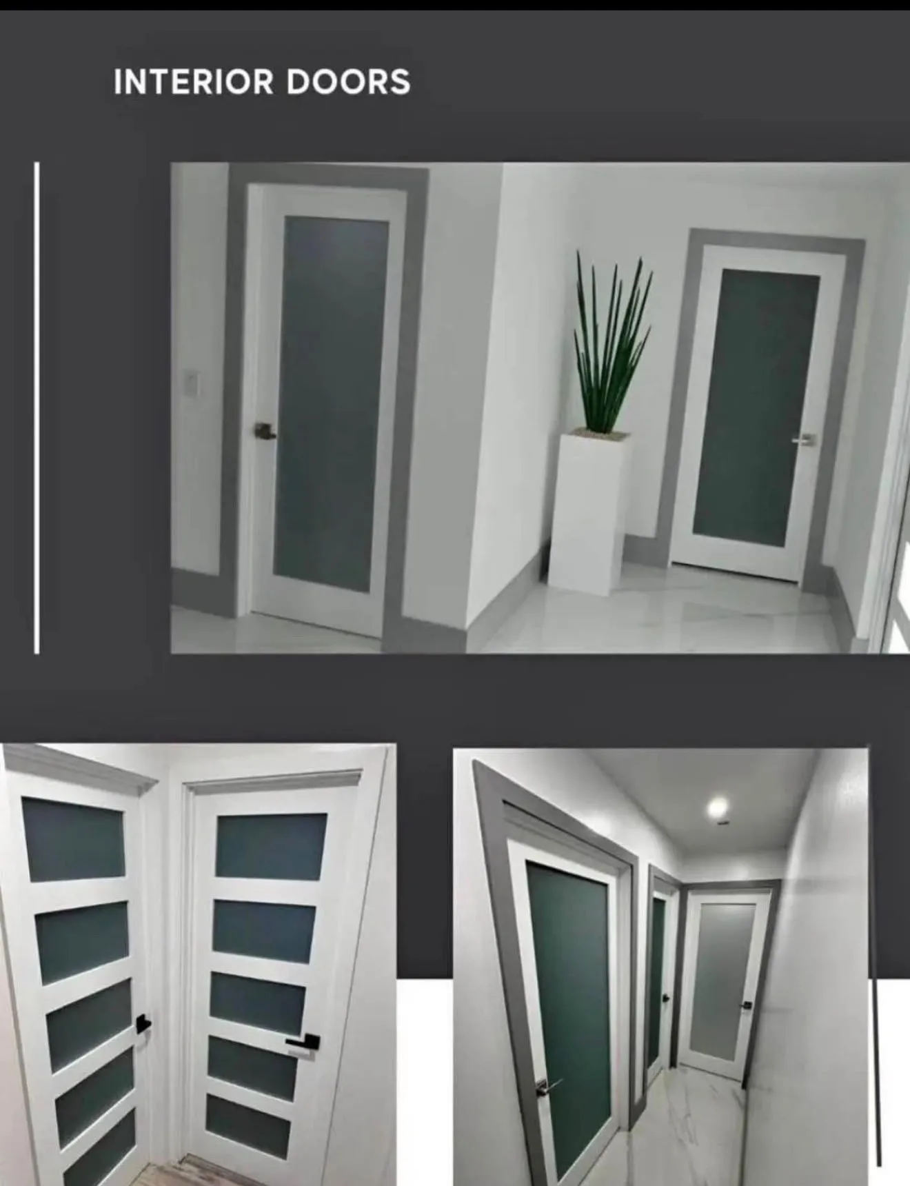 Puerta interior de lujo